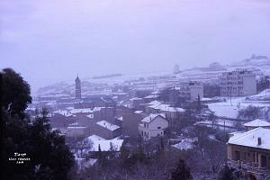TIARET SOUS LA NEIGE 1965
